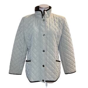 George Women's‎ Quilted Barn Jacket Size Large Chore Coat